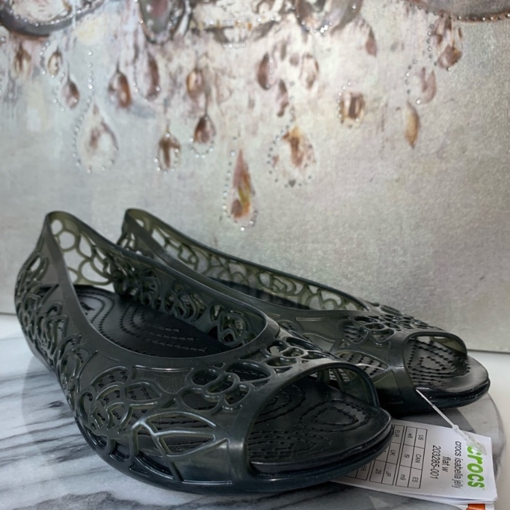 Crocs Open Toe Jelly Shoes